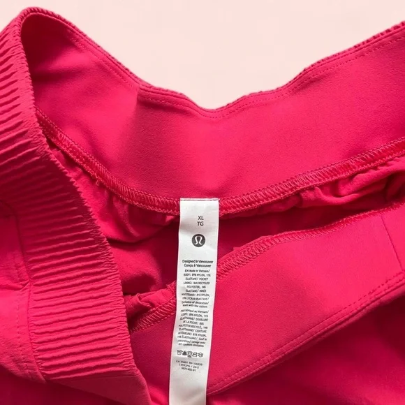 Lululemon Vibrant Summer Athleisure Athletic Stretch Woven Relax Fit Shorts - Picture 4 of 4